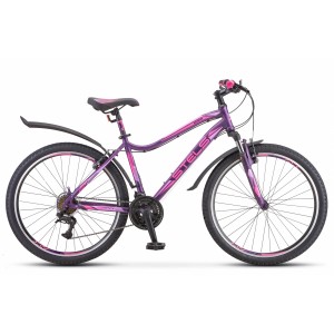 Велосипед горный Stels 26" Miss-5000 V 21-ск пурпурный р.15 (2020г)