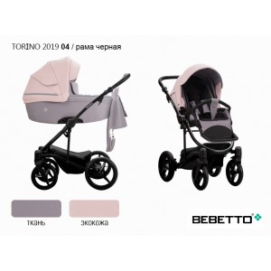 Детская коляска 2 в 1 Bebetto Torino 2019 (экокожа+ткань)_04_CZM