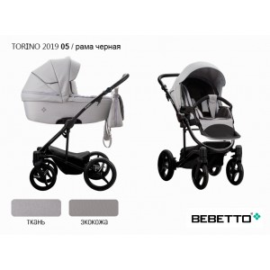 Детская коляска 2 в 1 Bebetto Torino 2019 (экокожа+ткань)_05_CZM