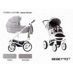 Детская коляска 2 в 1 Bebetto Torino 2019 (экокожа+ткань)_05_BIA