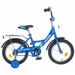 Велосипед детский Novatrack 14" Vector 1-ск синий