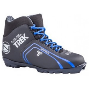 Ботинки лыжные Trek Level 3 SNS черный лого синий черный лого синий  38