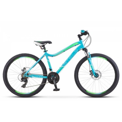 Велосипед горный Stels 26" Miss-5000 MD 21-ск бирюзовый р.17