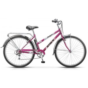 Велосипед Stels 28" Navigator 350 Lady с корзиной 7-ск фиолетовый р.20