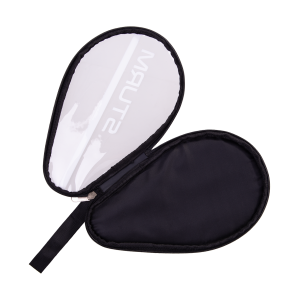 Чехол для ракетки для настольного тенниса CS-02, для одной ракетки, черный/прозрачный