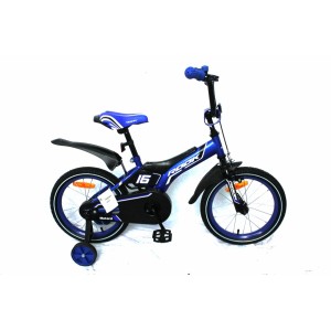 Велосипед детский Rook 16" Motard цв.синий