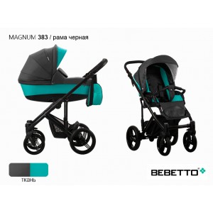 Детская коляска 2 в 1 Bebetto Magnum_383_CZA