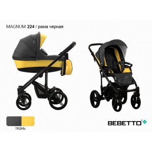 Детская коляска 2 в 1 Bebetto Magnum_224_CZA