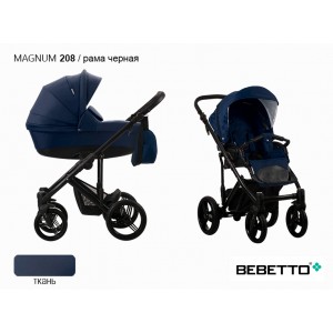 Детская коляска 2 в 1 Bebetto Magnum_208_CZA